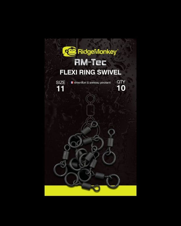 Picture of RidgeMonkey Connexion Flexi Ring Swivel Size 8