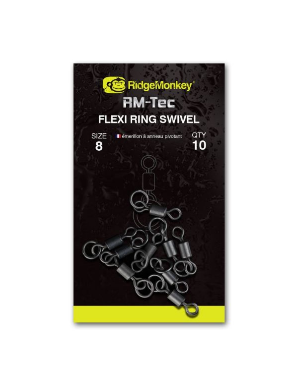 Picture of RidgeMonkey Connexion Flexi Ring Swivel Size 8