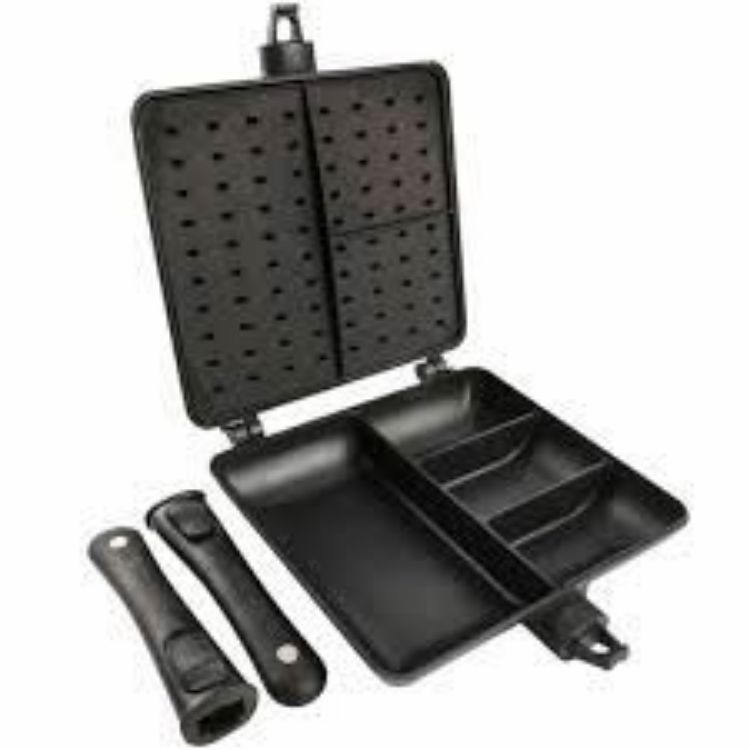 Picture of Тиган Ridgemonkey Connect Combi and Steamer Set (gunmetal grey)