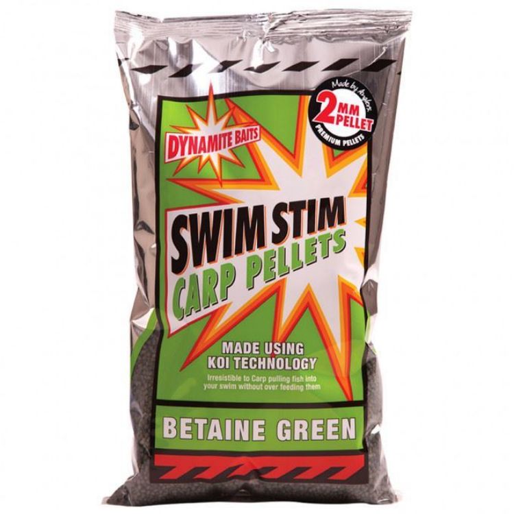 Picture of Dynamite Baits Swim Stim Betaine Green Pellets