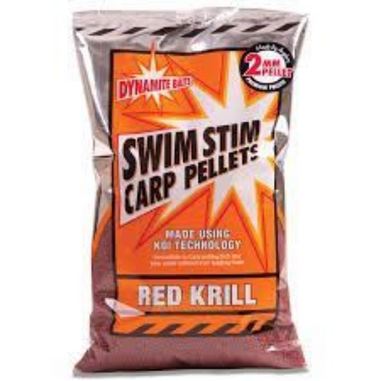 Picture of Dynamite Baits Swim Stim Red Krill Pellets