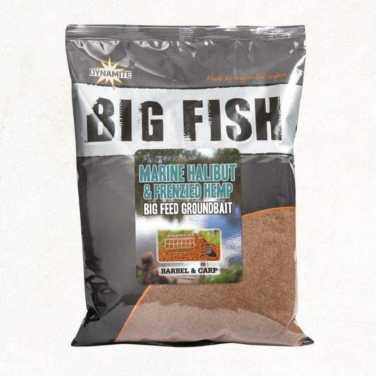 Picture of Dynamite Baits Big Fish Marine Halibut & Frenzied Hempseed Groundbait