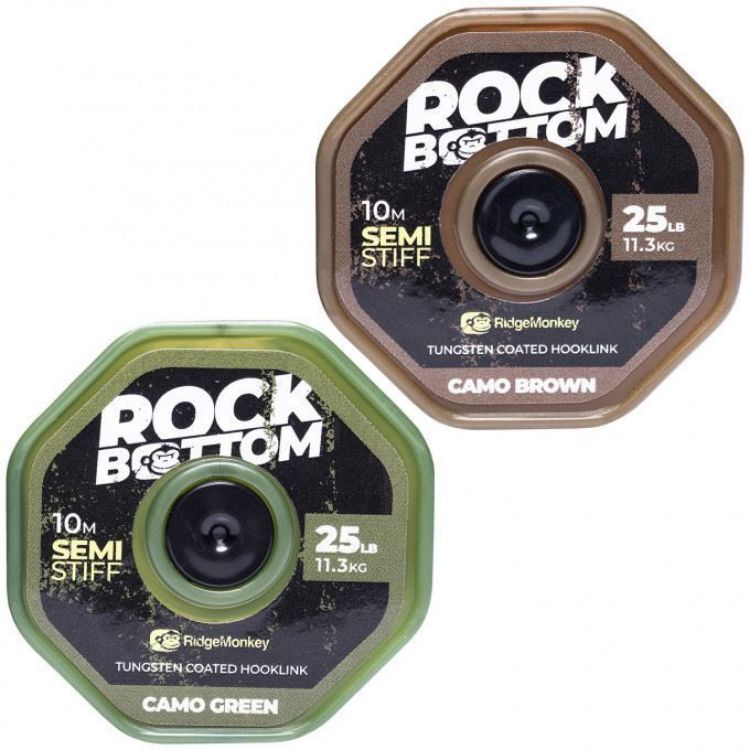 Picture of RidgeMonkey Rock Bottom Tungsten Coated Semi Stiff  10м/25lb