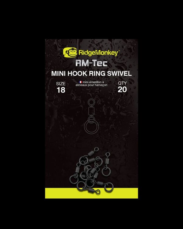Picture of RidgeMonkey Mini Hook Ring Swivel