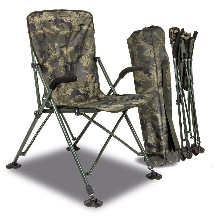Picture of Solar UNDERCOVER CAMO FOLDABLE EASY CHAIR - HIGH