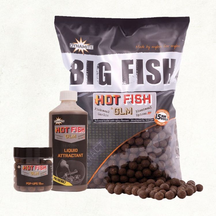 Picture of Dynamite Baits Hot Fish & GLM Boilies