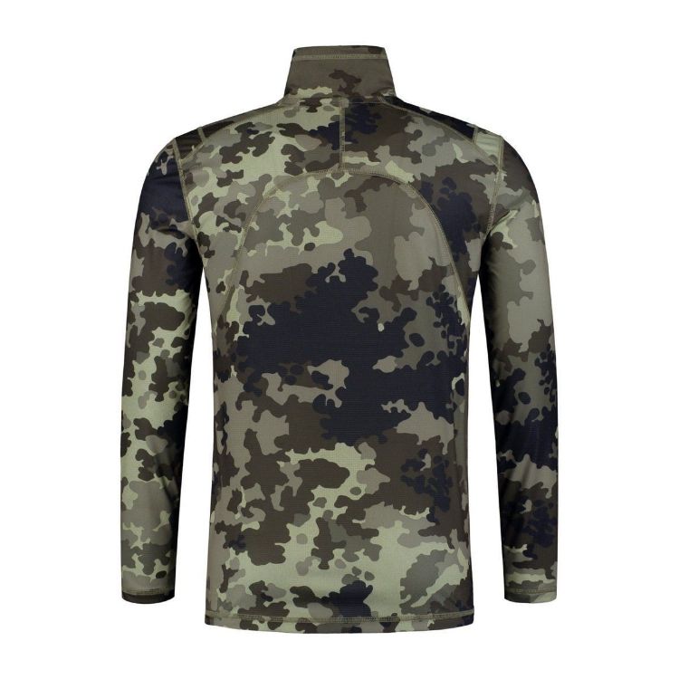 Picture of Korda Kool Quick Dry LS Zip Neck Kamo