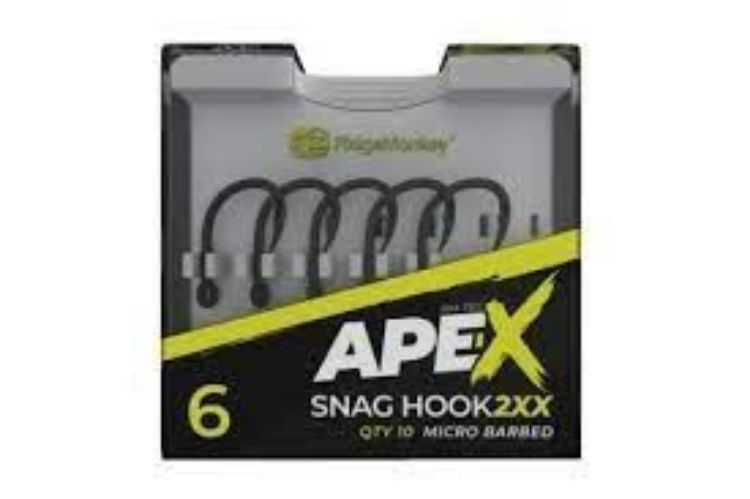Picture of RidgeMonkey Ape-X Snag Hook 2XX Barbed
