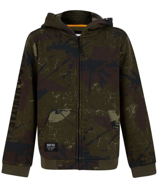 Picture of Navitas Identity Camo Kids Zip Hoody