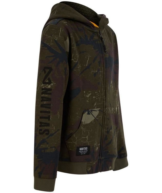 Picture of Navitas Identity Camo Kids Zip Hoody