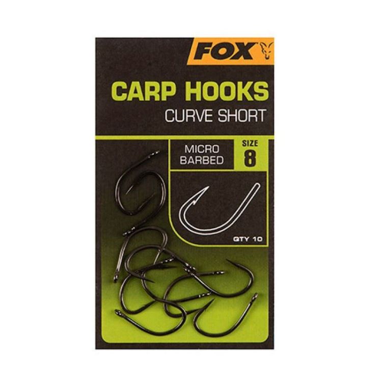 Picture of Fox Curve Shank Short Carp Hooks