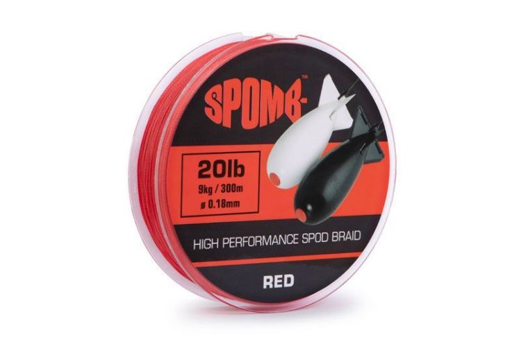 Picture of Spomb™ Braid 300m 9kg 20lb RED 0.18mm