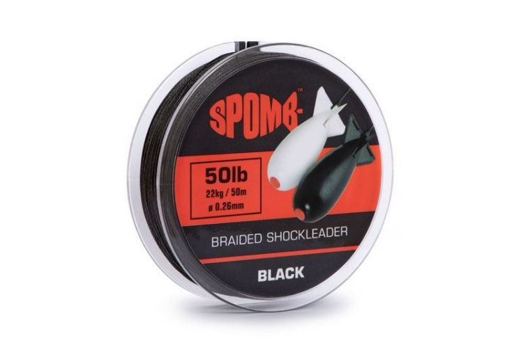 Picture of Spomb™ Braided Shockleader 22kg / 50lb Black