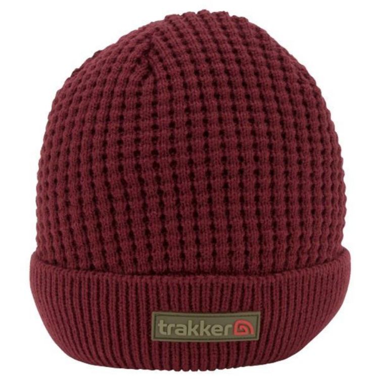 Picture of Trakker Plum Textured Fishing Beanie