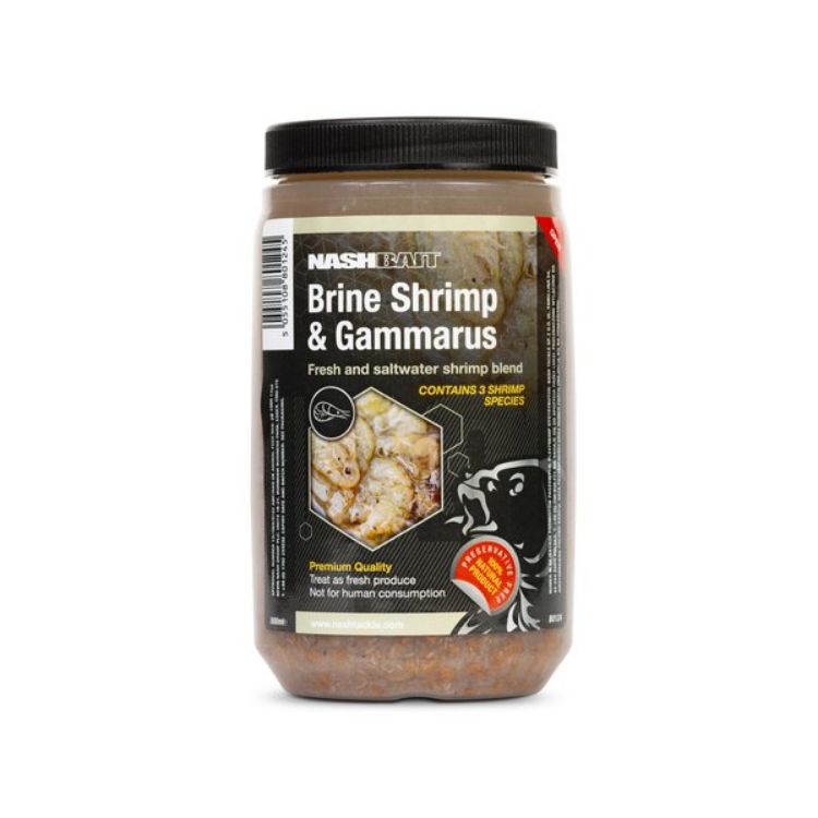 Picture of NASH BAIT BRINE SHRIMP & GAMMARUS 500ml