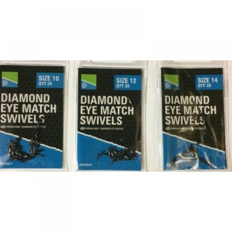 Picture of Вирбел PRESTON Diamond Eye Match Swivels