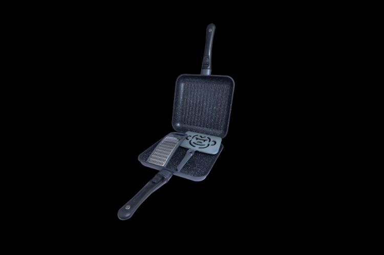 Picture of RidgeMonkey Connect Pan & Griddle XXL Granite Edition
