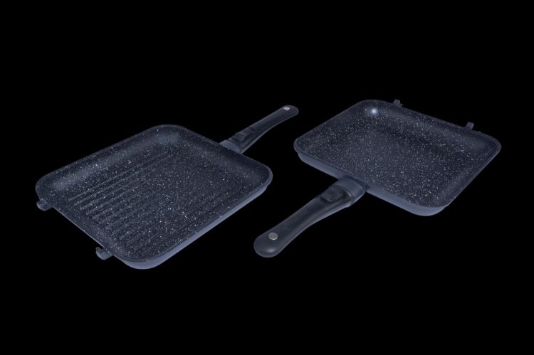 Picture of RidgeMonkey Connect Pan & Griddle XXL Granite Edition