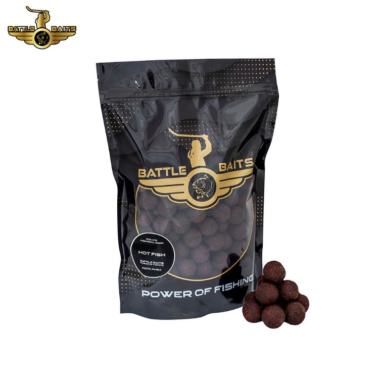 Picture of BATTLE BAITS Hot Fish Boilies