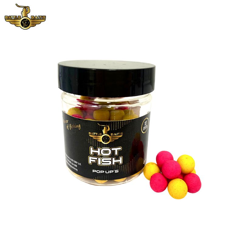 Picture of BATTLE BAITS Hot Fish Pop Up