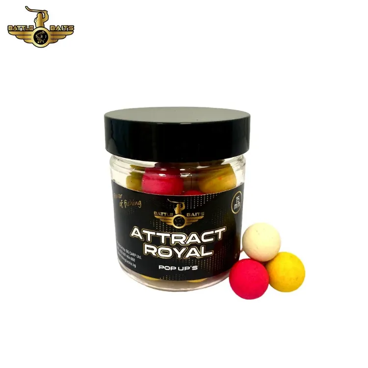 Picture of BATTLE BAITS Attract Royal Fluo LED Pop Up 12mm