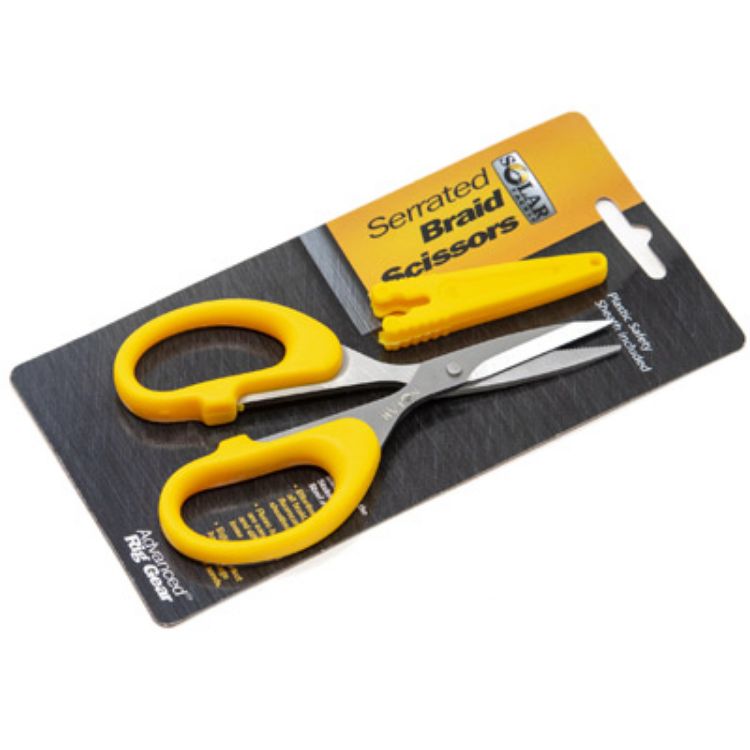 Picture of Solar SERRATED BRAID SCISSORS