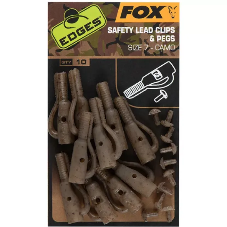 Picture of Fox EDGES™ Safety Lead Clip & Pegs (Size 7)