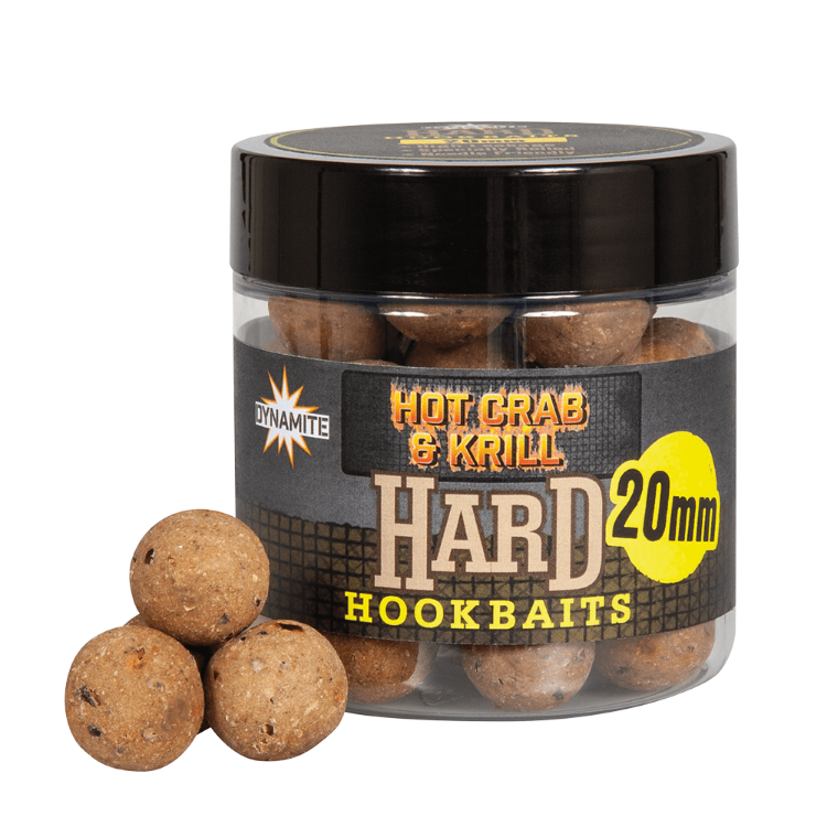 Picture of Dynamite Baits Hot Crab & Krill Hard Hookbaits