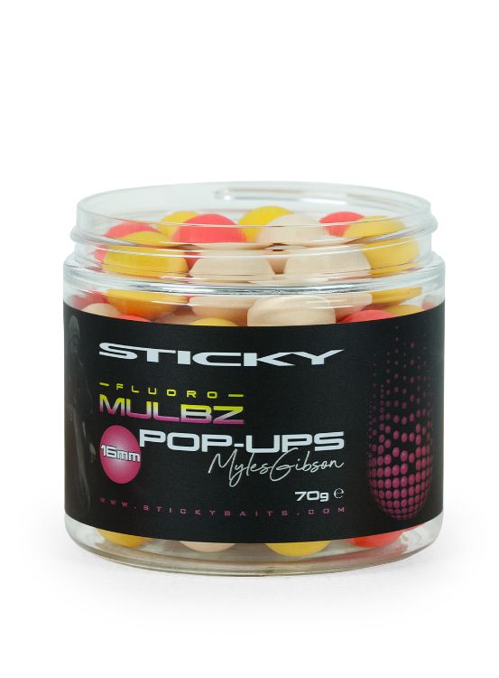 Picture of Sticky Baits Mulbz Pop-Ups Fluoro