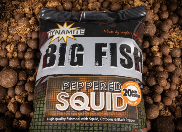 Picture of Dynamite Baits Peppered Squid Boilies