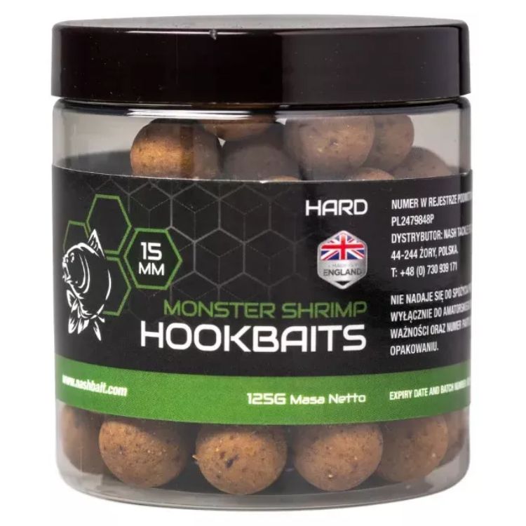 Picture of Твърди топчета за стръв NASH Monster Shrimp Hard Hookbaits