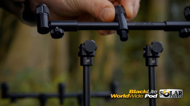 Picture of SOLAR BLACKLITE WORLDWIDE POD (INCLUDES 3-ROD ADJUSTABLE BUZZ BARS SMALL & MEDIUM)