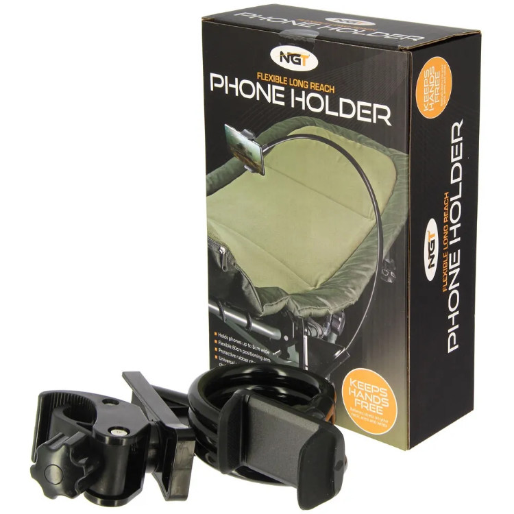 Picture of NGT Phone Holder - A Phone holder with Chair Adaptor and Flexi Arm