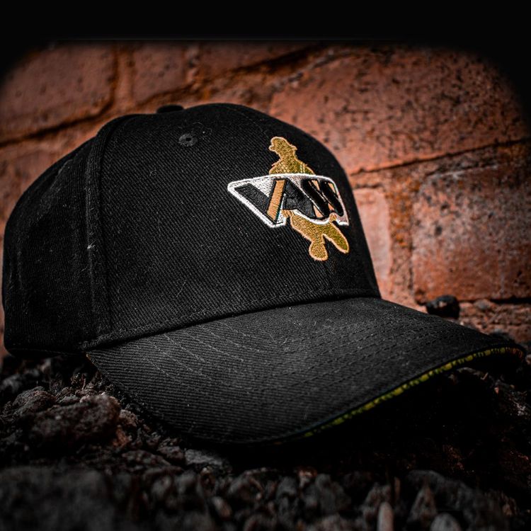 Picture of Vass Brushed Cotton Caps Black 