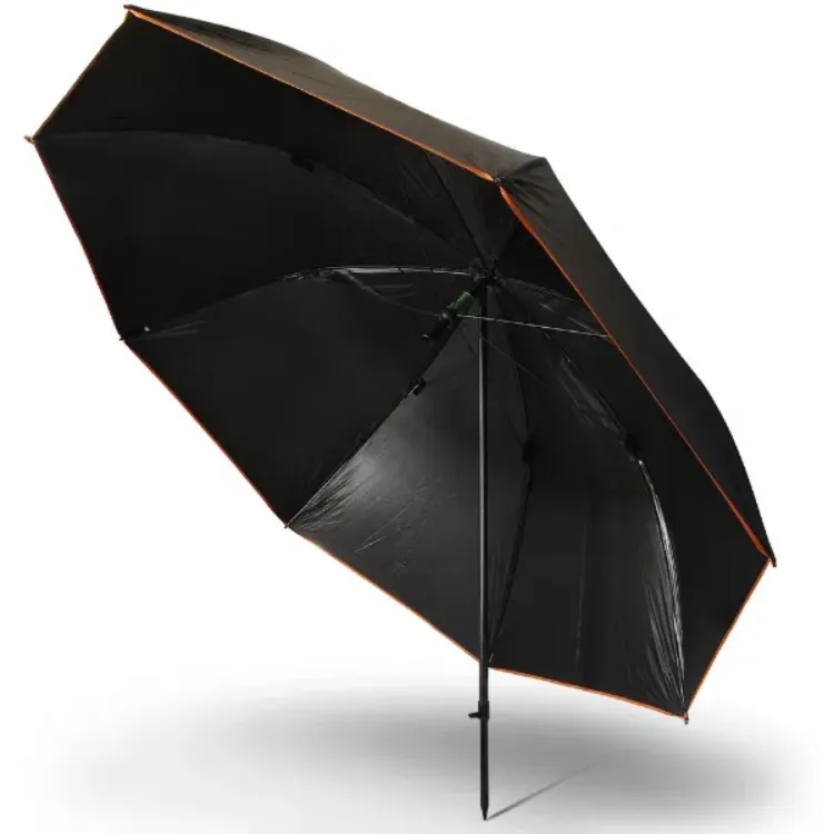 Picture of NGT Umbrella - 50" Black Match Brolly with Taped Seams and Nylon Case