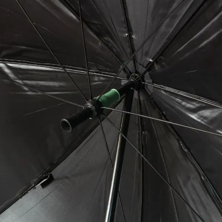 Picture of NGT Umbrella - 50" Black Match Brolly with Taped Seams and Nylon Case