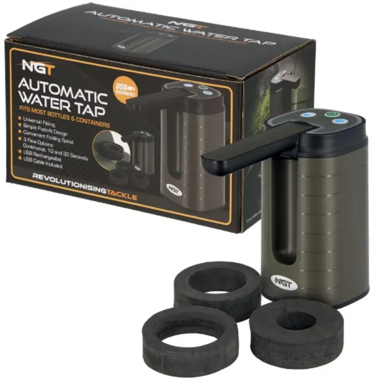 Picture of NGT Auto Water Tap - USB Rechargeable with Folding Nozzle and Timer Buttons (741)