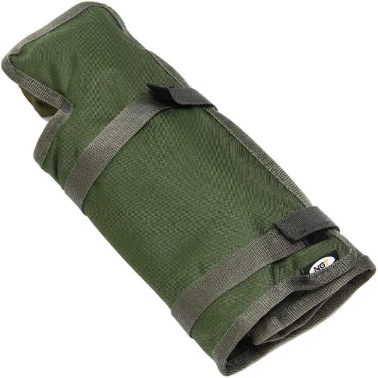Picture of NGT Bivvy Peg Set - 10 x 8" Bivvy Pegs and Mallet in Roll Up Case