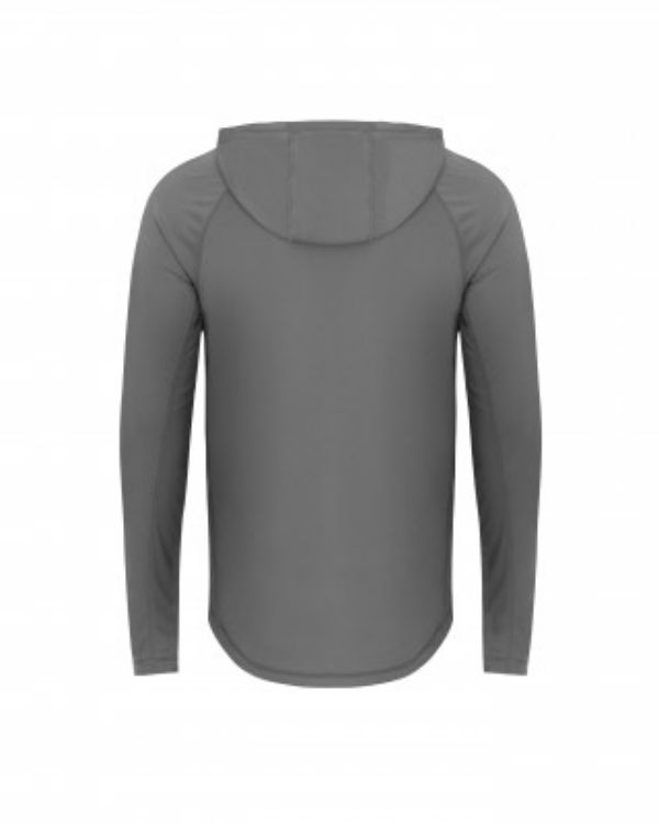 Picture of Korda  UPF Hooded Top Dark Khaki