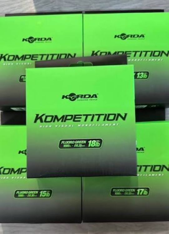 Снимка на Влакно Korda Kompetition Hi Visual Mono Fluo Green 1000м.