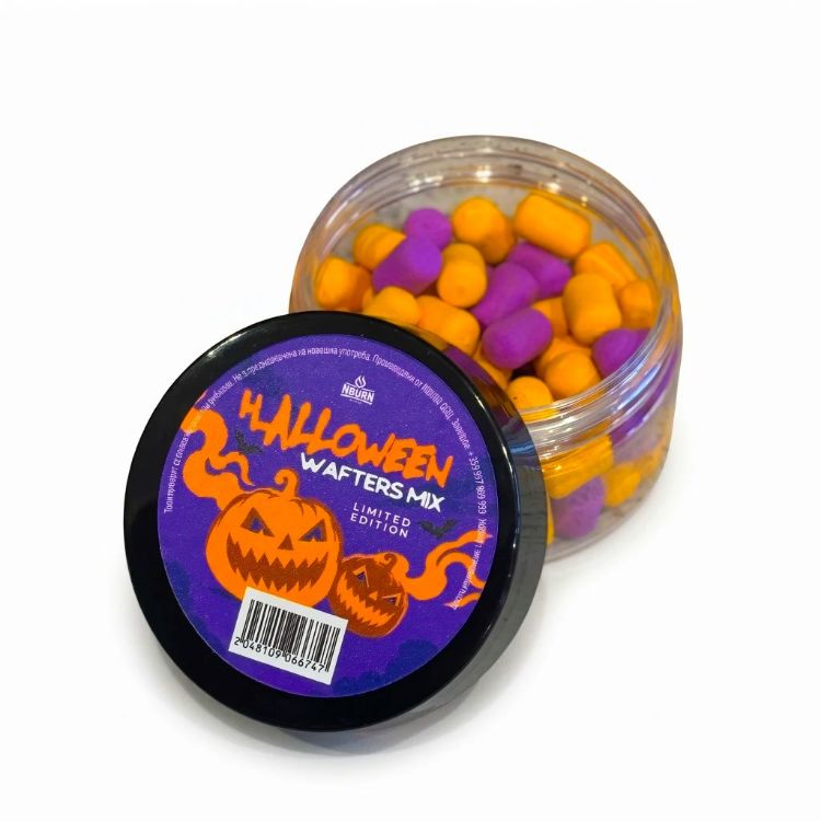 Снимка на Балансирани дъмбели N-Burn HALLOWEEN WAFTER MIX LIMITED EDITION 10-14мм